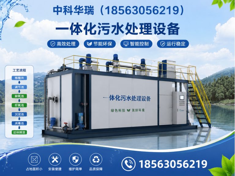 安丘市一体化污水处理设备展示图
